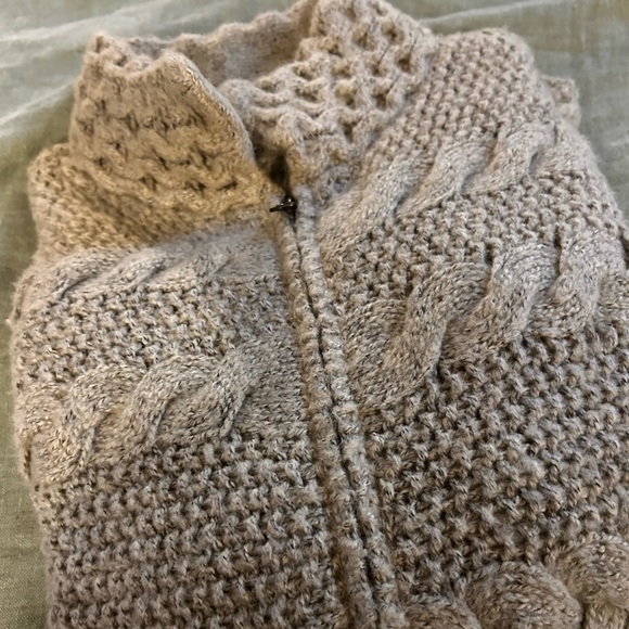 J. Jill Cable Stitch Cardigan Sweater Size XS - Picture 9 of 10